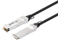 INTELLINET QSFP+ DAC kabel, 40G, 2 m, crno-srebrna