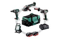 METABO Set akumulatorskih alata 18 V 685209000, BS, SSW, WBQ i BSA, 2 × 10 Ah