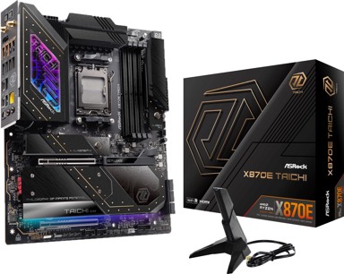 ASROCK Matična ploča X870E Taichi, AMD X870, DDR5, E-ATX, s. AM5