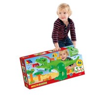 MOLTO Dino s kockama 30 kom