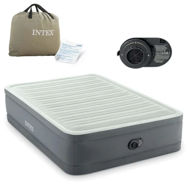INTEX Madrac na napuhavanje 64904ND 191x137x46 cm, električna pumpa