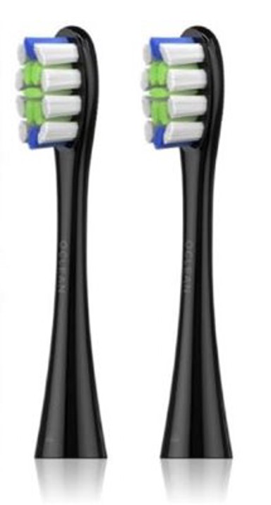 OCLEAN Zamjenske glave četkice za zube Plaque control P1C5 B02, crna, 2 nastavka