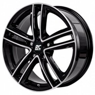 RC DESIGN Aluminijski naplatak RC27 6,5x16 5/114 ET45, sjajna crna polirana