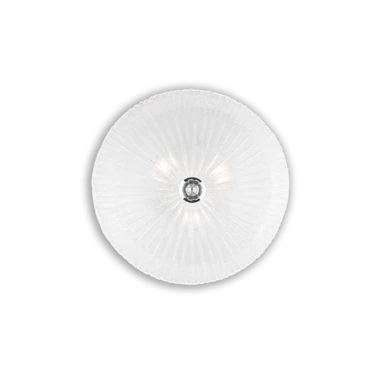 IDEAL LUX Stropna svjetiljka Shell ID008608, PL3, transparentna, E27