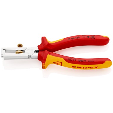 KNIPEX Električarska kliješta za skidanje izolacije, 160 mm, 1000V