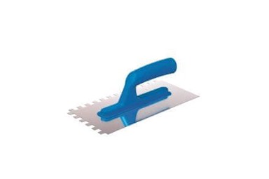 EURO TOOLS Lopatica 131031Q, nehrđajući čelik, zub 6 × 6 mm, 270 mm, plastična drška