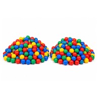 AGA Plastične loptice, MIX, 7 cm, 200 kom