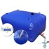 NIKCORP Sklopivi spremnik za kišnicu 350 l s slavinom PVC 100 x 70 x 50 cm, plavi