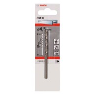 BOSCH Svrdlo za metal HSS-G,4.5X47X80