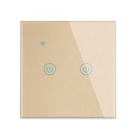 Pametni prekidač za svjetlo na dodir Two, zlatni