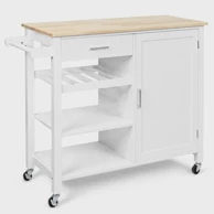 Kuhinjska kolica, 100x48x90cm, bijela