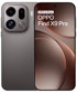 BLUEMOON Preklopna maskica za Oppo Find X9 Pro, bordo