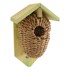 ESSCHERT DESIGN Kućica za ptice, pletena, visina 26,2 cm