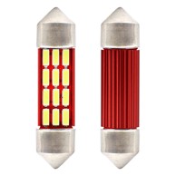 AMIO LED žarulje CANBUS Festoon C5W 39mm 16SMD 4014 bijele 12V/24V
