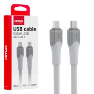 AMIO Kabel USB-C u USB-C, 60W, 100 cm