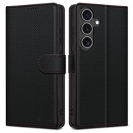 TECH-PROTECT Futrola RS preklopna Samsung S25, crno-crvena