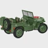 COBI Willys MB medicinsko vozilo 