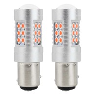AMIO LED žarulje 1157 BAY15D CANBUS 24SMD 3030, crvene