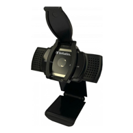 VERBATIM Web kamera 49578, 2560 x 1440, USB 2.0, crna