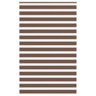 Zebra zavjesa, 145 x 200 cm, širina tkanine 140,9 cm, poliester, smeđa