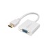 HDMI na VGA adapter, muški na ženski, bijela