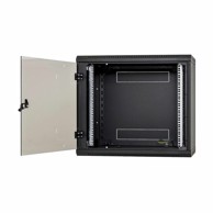 TRITON Zidni ormar 12U 635 600x600, crni, sastavljen