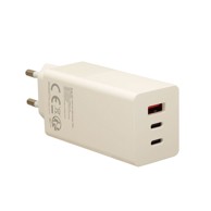 PATONA Punjač Premium, GaN, PD 100W, 2x USB-C + 1x USB-A, bijeli