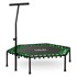 NEO-SPORT Fitness trampolin s ručkom 127 cm, šesterokutni, zeleni