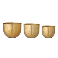 BLOOMINGVILLE Metalne navlake za tegle u kompletu 3 kom ø 18 cm Bati 