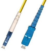 MICROCONNECT Optički patch kabel, LC/UPC-SC/UPC, 1 m, OS2