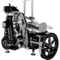 BERKEL Mesoreznica B2 Volano fiorato crna