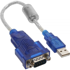 INLINE USB na Sub-D adapter, plavi/sivi/prozirni