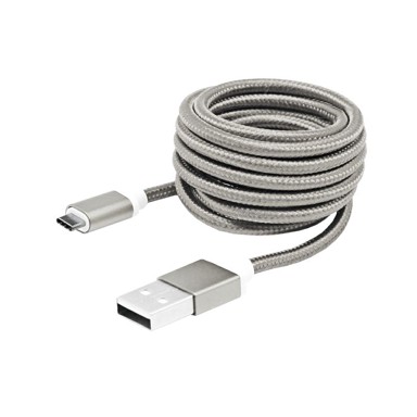 BIT FORCE Kabel USB A-USB C M/M 1,5m, bijeli