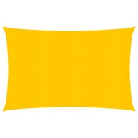 Jedro za zaštitu od sunca 160 g/m² terakota žuto 3,5 x 5 m HDPE