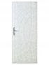 GOCKOWIAK Elle 14 Svijetlosiva presvlaka za vrata, 95 cm