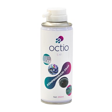 OCTIO Sredstvo za čišćenje S41, komprimirani zrak, 250ml