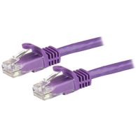 STARTECH Mrežni kabel N6PATC1MPL, Cat6, U/UTP, 1 m, ljubičasta
