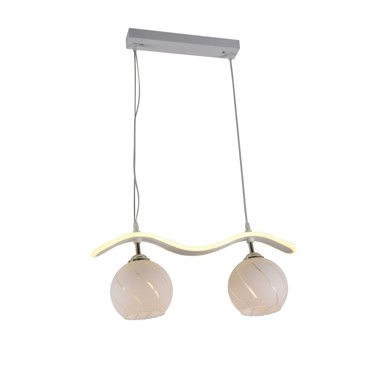 VIDIK Visilica NJ.00101/2, 2xE27+LED 22W 4200K, 1700LM