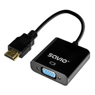 SAVIO HDMI–VGA adapter (AK-75)