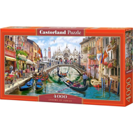 CASTORLAND Puzzle Charms of Venice, 4000 kom., grad