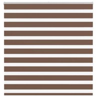 Zavjesa zebra 145x150 cm širina tkanine 140 9 cm poliester - smeđa