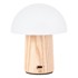 GINGKO Prigušiva stolna lampa u prirodnoj boji sa staklenim sjenilom (visina 13 cm) Alice 