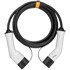 VEVOR Kabel za punjenje EV Tip 2 na Tip 2, 5 m, 32 A, 7 kW, crni