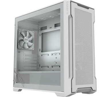 GIGABYTE Kućište C102GI, mid tower, tempered glass, ATX, bijelo