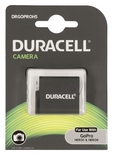 DURACELL Li-Ion Baterija 1250mAh for GoPro Hero 5/Hero 6/Hero 7