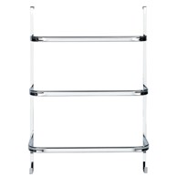 WENKO Stalak za ručnike u srebrnoj boji Towel Holder Chrome, 21 x 54 cm
