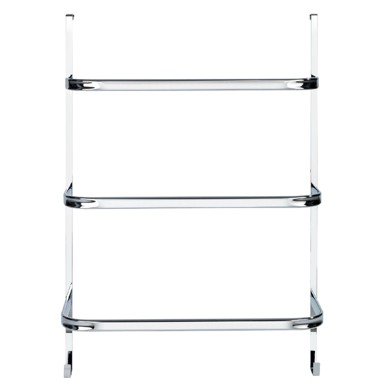 WENKO Stalak za ručnike u srebrnoj boji Towel Holder Chrome, 21 x 54 cm