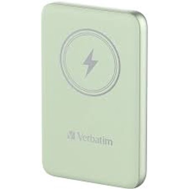 VERBATIM Power bank Charge 'n' Go Magnetic Wireless, 10000 mAh, zeleni