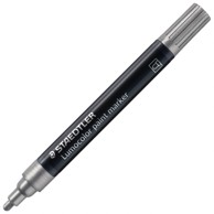 STAEDTLER Akrilni marker 349-81, Lumocolor, 2,4 mm, srebrni