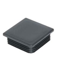 Kvadratni čep ZK 20x20 mm SL Z20*20T, crni